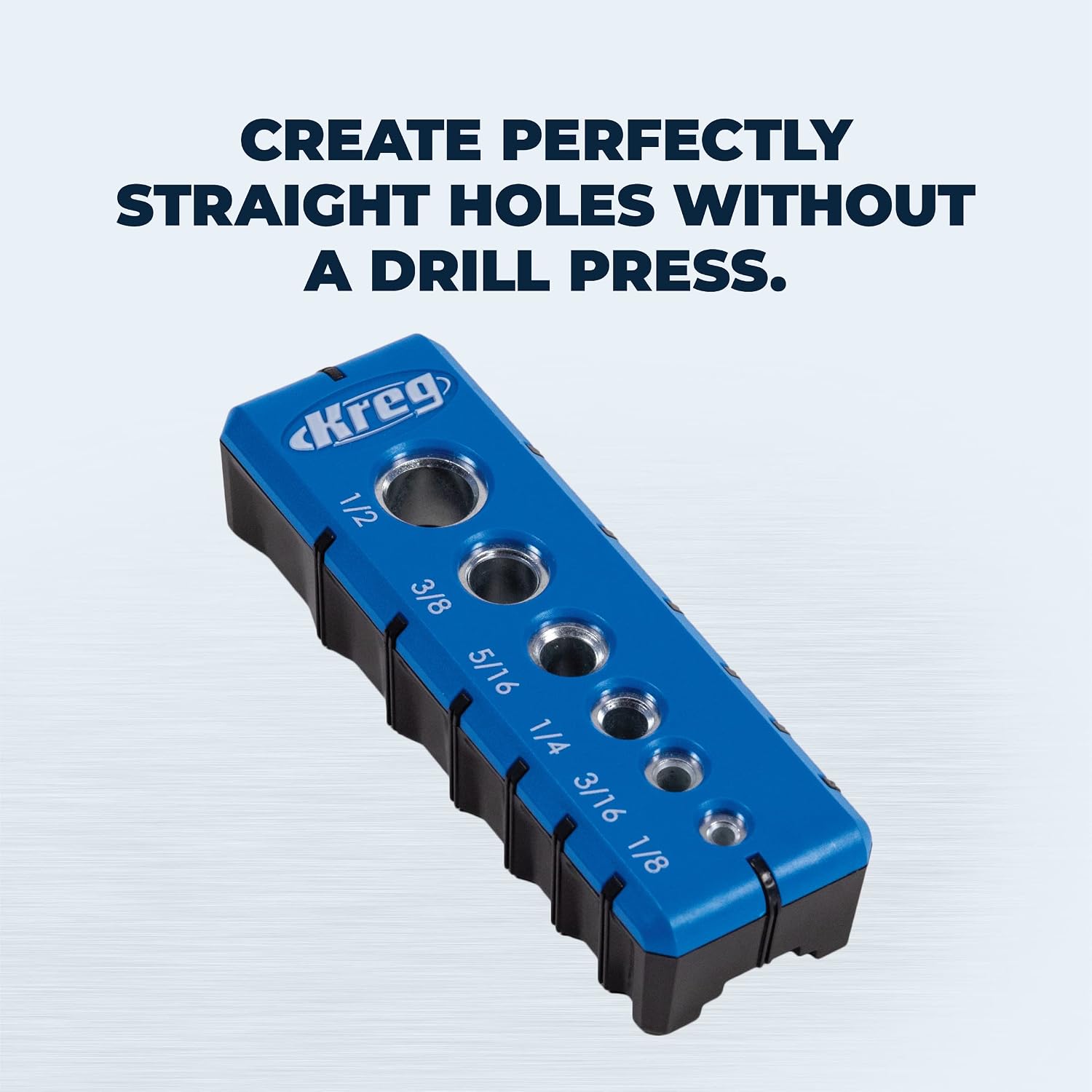 Kreg Portable Drilling Guide, 6 Hardened Drill Guides, KDG-6000