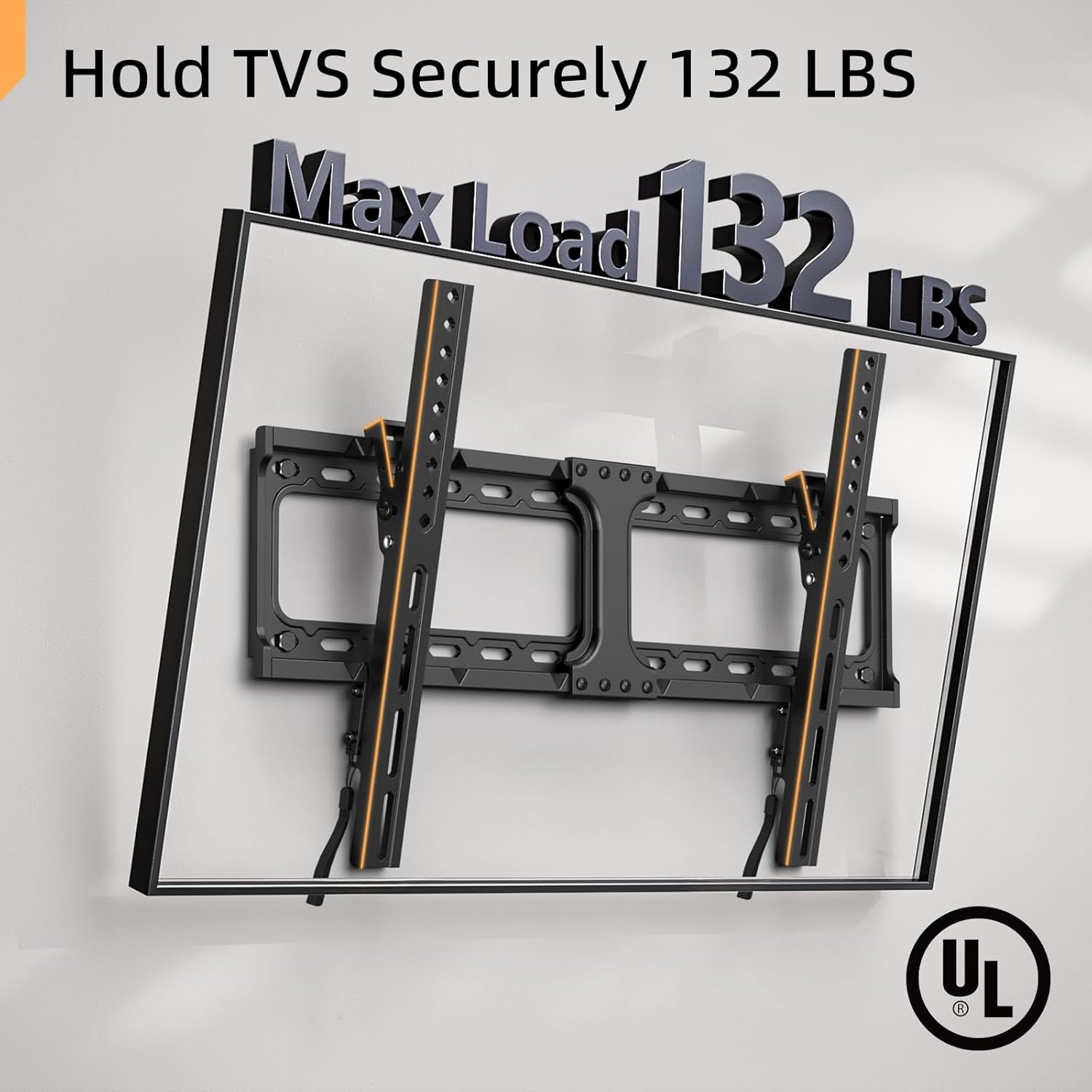 IWORKBOARD Tilting Low Profile TV Wall Mount Bracket for 85 75 65+ 55+ TVs