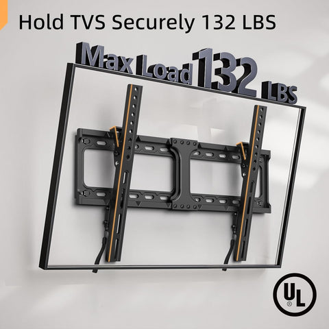 IWORKBOARD Tilting Low Profile TV Wall Mount Bracket for 85 75 65+ 55+ TVs