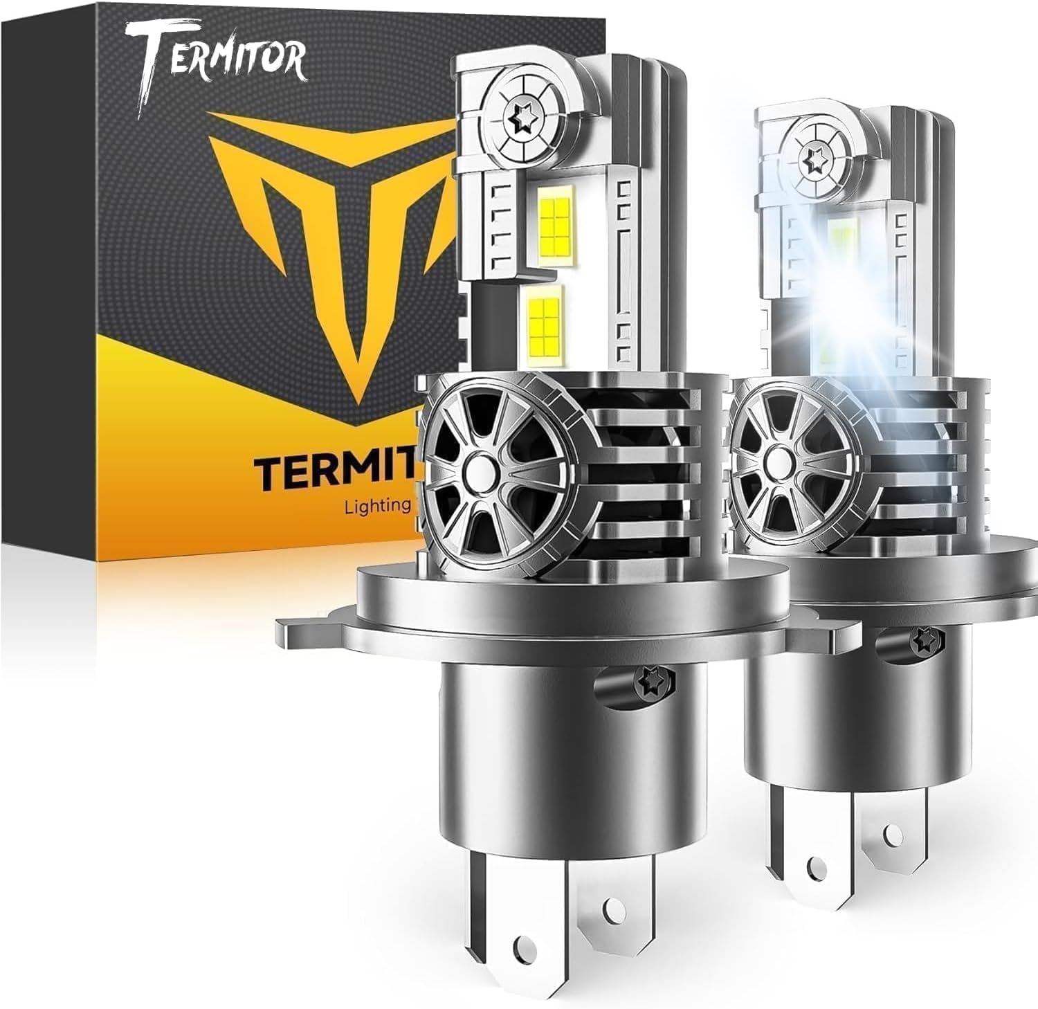 Termitor Laest H4/9003 HB2 Exterior Light Bulbs for Off-road