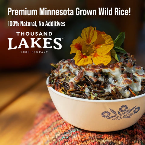 Minnesota Grown Premium Wild Rice - 10 lbs Bulk | Thousand Lakes Brand