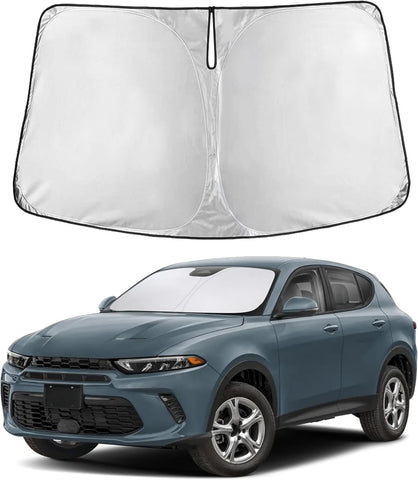 EcoNour Windshield Sunshade Compatible for Dodge Hornet 2023 2024 2025