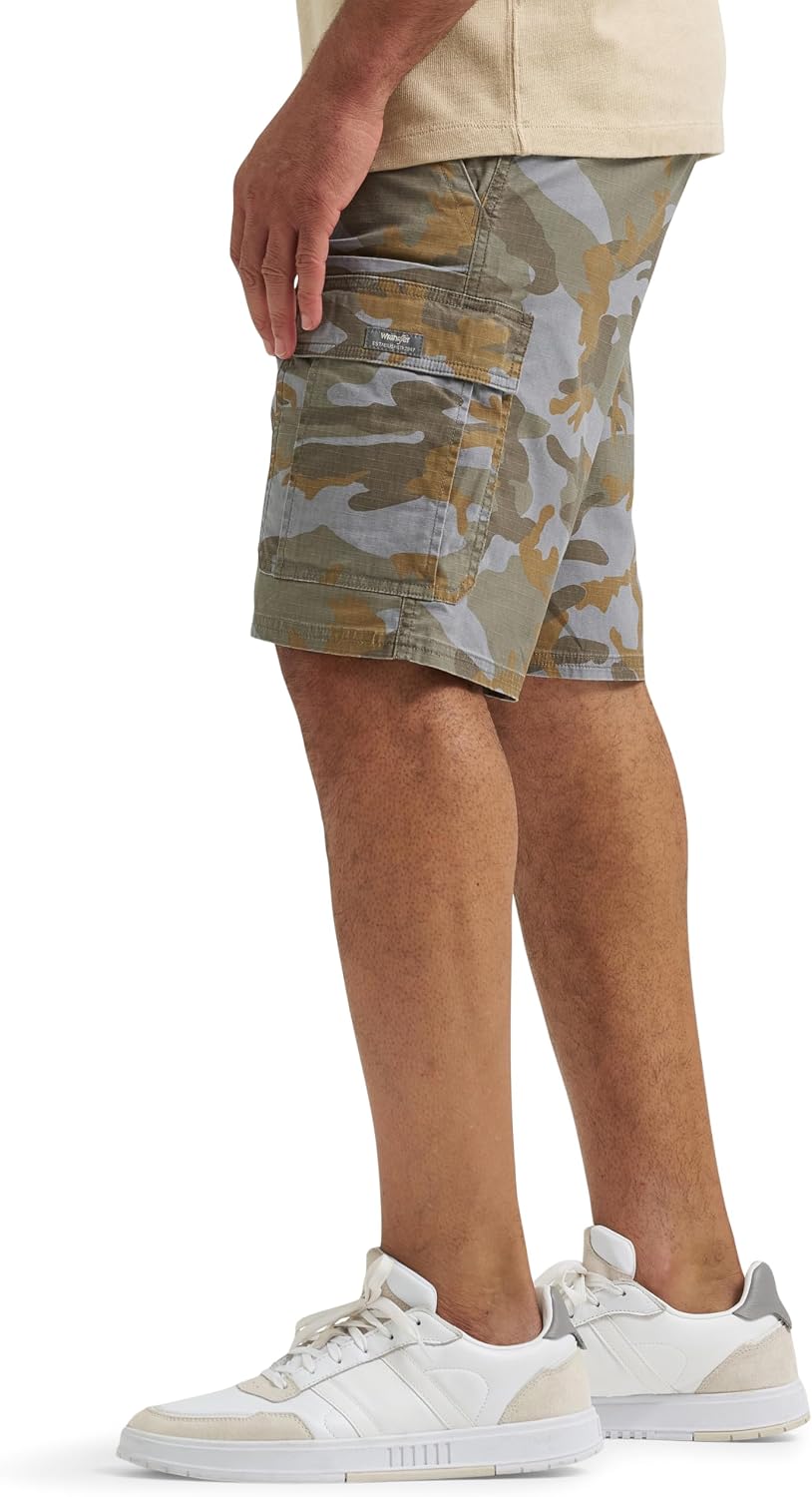 Wrangler Authentics Men's Classic Cargo Stretch Short