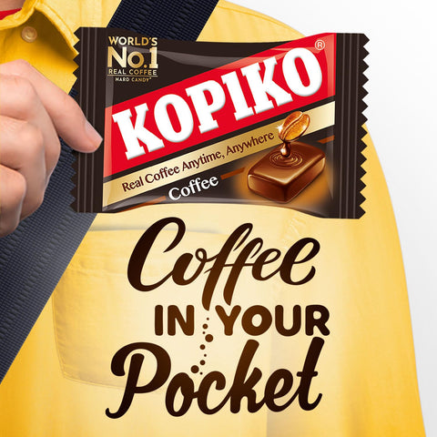Kopiko Coffee Candy – Bold-Tasty Hard Candy from Indonesia with Real Coffee Extract – A Satisfying Boost for On-the-Go Energy (3-Pack 28.2oz Each)