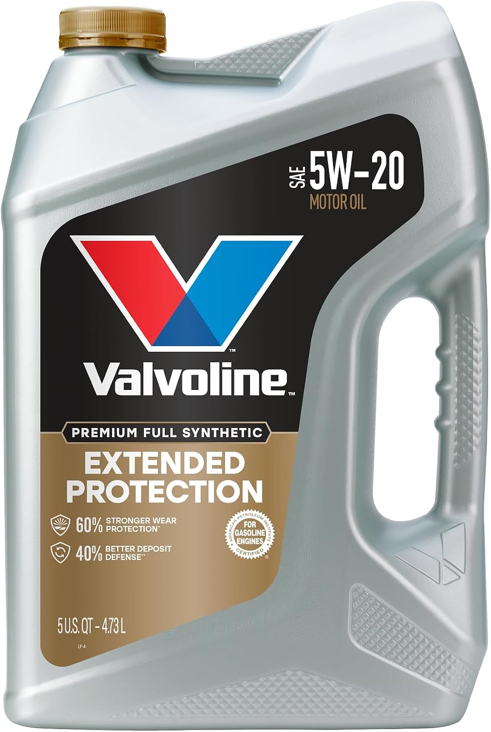 Valvoline Extended Protection Full Synthetic Motor Oil SAE 5W-20 5 QT