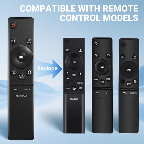 （2 Pack） for Samsung soundbar Remote Control, Suitable for AH59-02767A