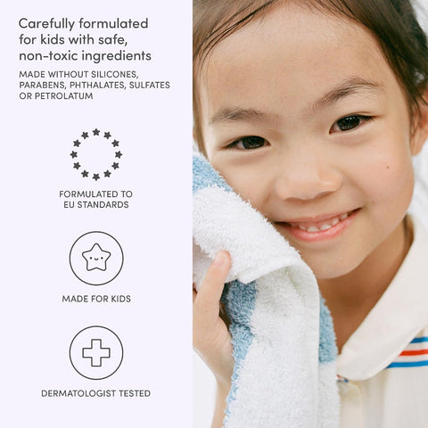 Evereden Multi-Vitamin Kids Body Wash, Dermatologist-Tested, EWG Verified