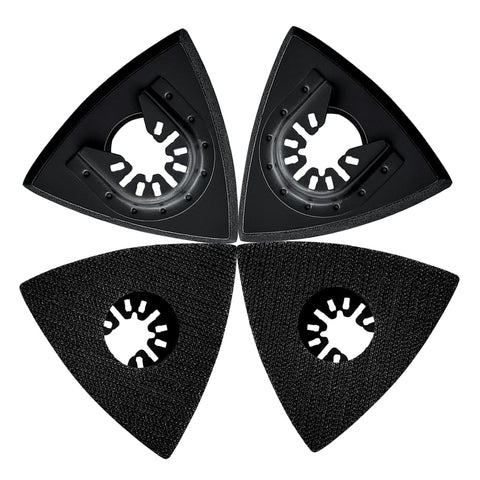Triangle and Finger Pads (4-Pack Triangle Sanding Pads)