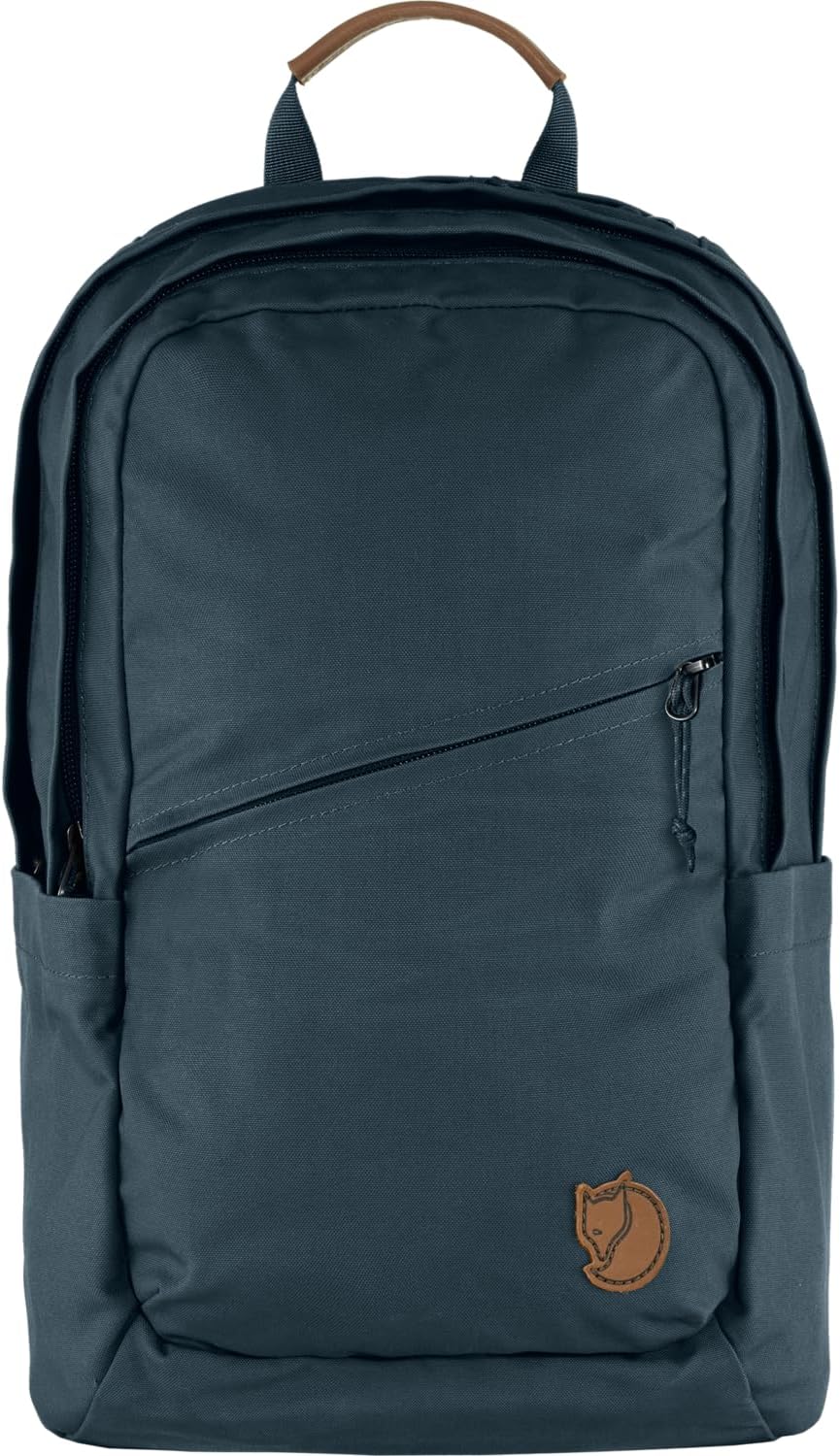 Fjällräven Raven 20 Backpack - Multi-Pocket Organization, Padded Support, Durable Fabric - Commuting, Travel, Navy