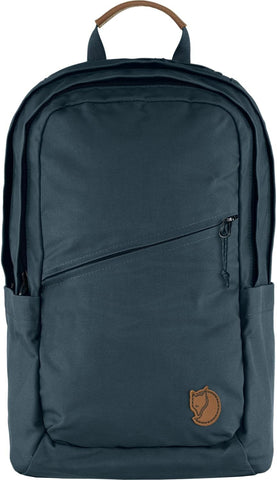 Fjällräven Raven 20 Backpack - Multi-Pocket Organization, Padded Support, Durable Fabric - Commuting, Travel, Navy