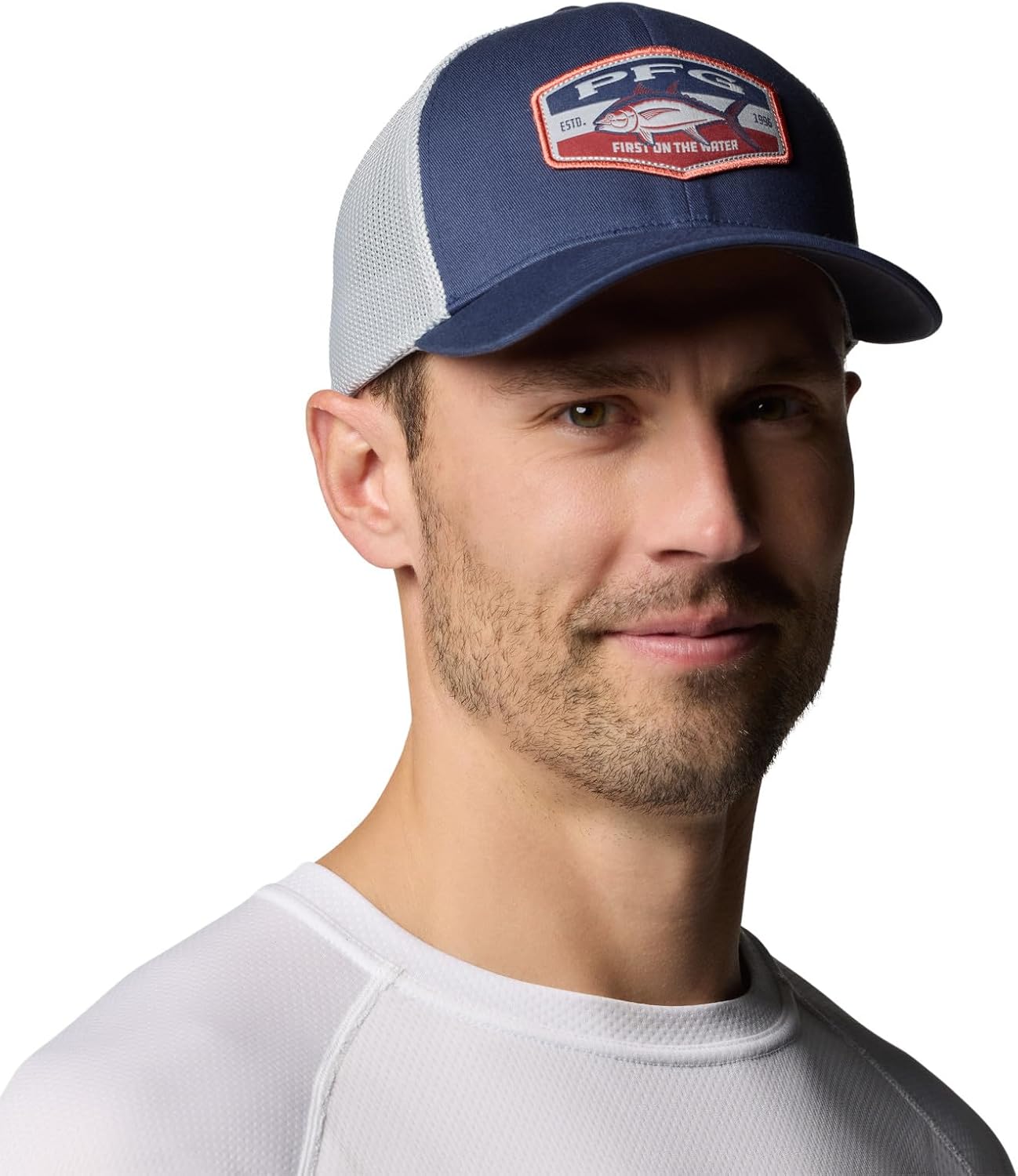 Columbia Unisex PFG Patch Mesh Ball Cap