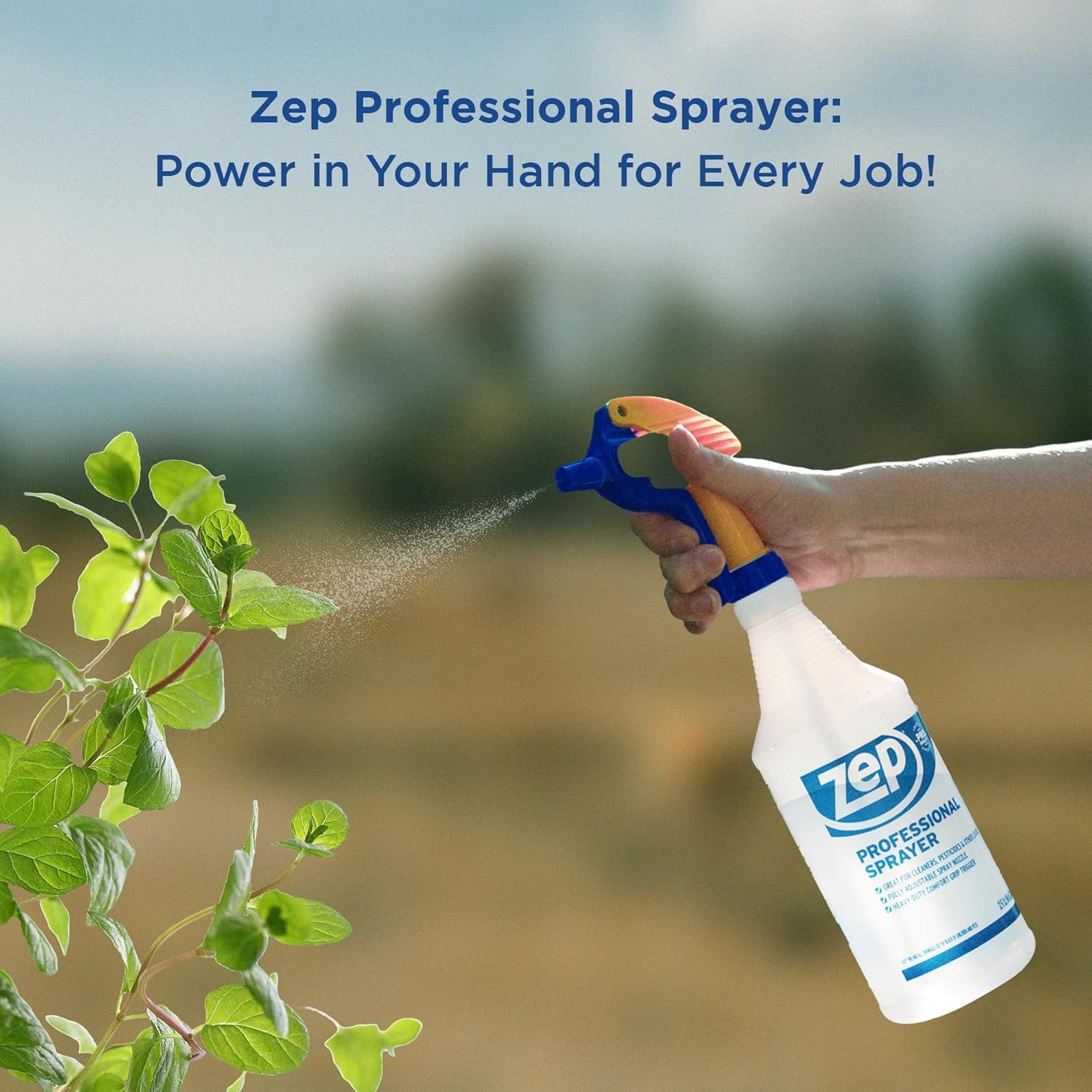 ZEP Professional Sprayer Bottle, 32 oz, Pack of 3, HDPRO1