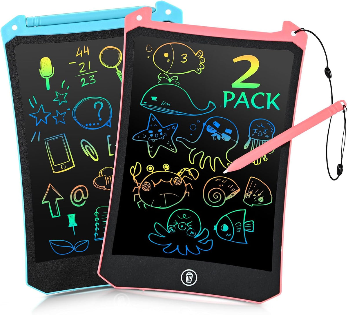 EooCoo Kids LCD Writing Tablet, Mess Free Coloring Books, Travel Toys