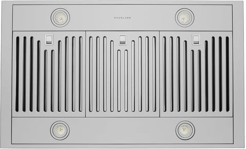 Hauslane 800 CFM Island Range Hood 36 Inch Convertible Low Noise Vent Hood