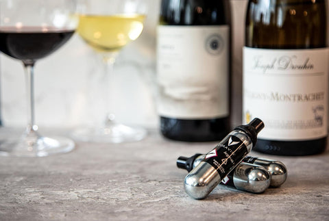 Coravin Pure Argon Capsules - 12 Pack - Wine Argon Gas Cartridges