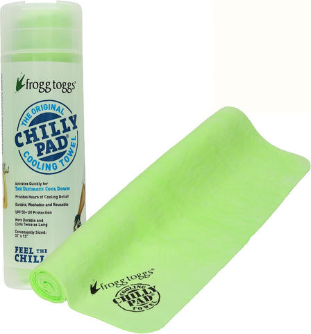 FROGG TOGGS Chilly Pad Cooling Towels for Face and Neck, 33"x13"