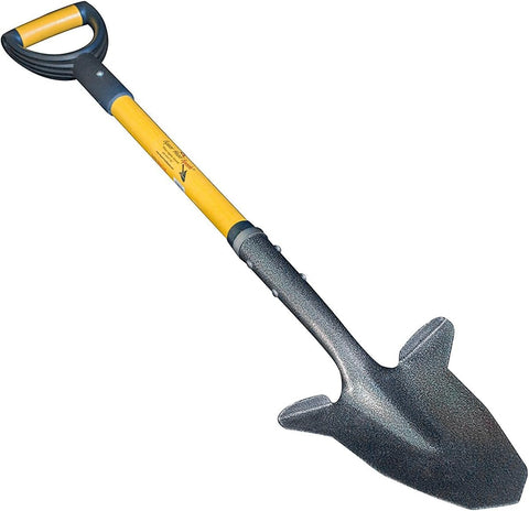 Spear Head Spade SHFD3 40" Red Garden Spade Shovel - Gardening Shovel with a 9" x 11" Beveled Blade, Steel-Reinforced Fiberglass Long Handle & Cushioned D-Grip - Digging Spade for Planting