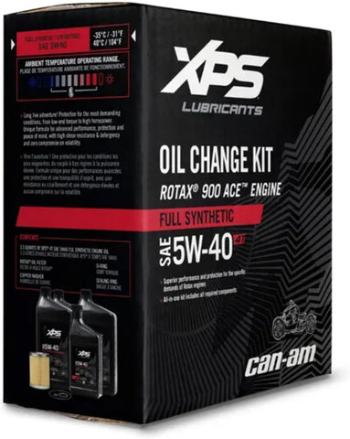 Sea-Doo New OEM Ryker Oil Change Kit 5W40 900Cc, 9779491