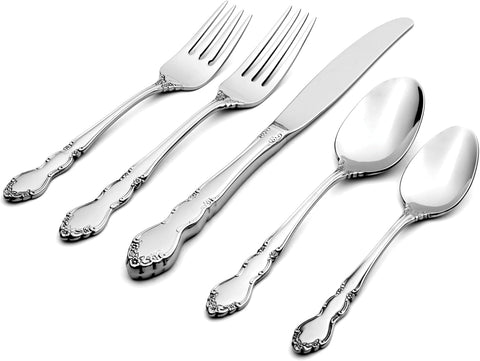 Oneida Dover 20-Piece 18/10 Silverware Set for 4, Flatware