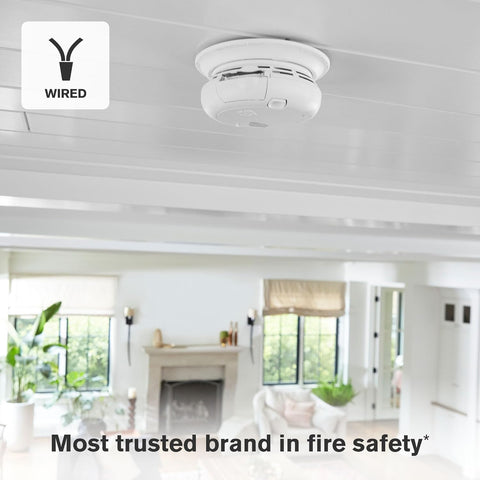 First Alert Hardwire Combination Smoke & Carbon Monoxide Alarm with Voice