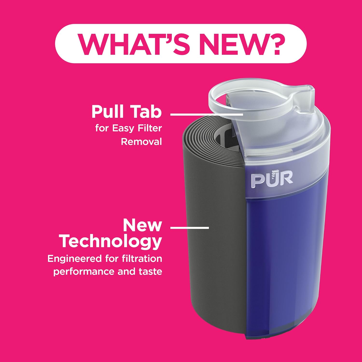 PUR PLUS Faucet Mount Replacement Filter 2-Pack, Lead Reduction, RF99992