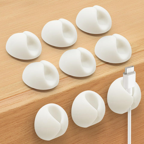 SmiLife Cable Clips, Cord Holder, Wire Holder for Cable Management, 9PCS