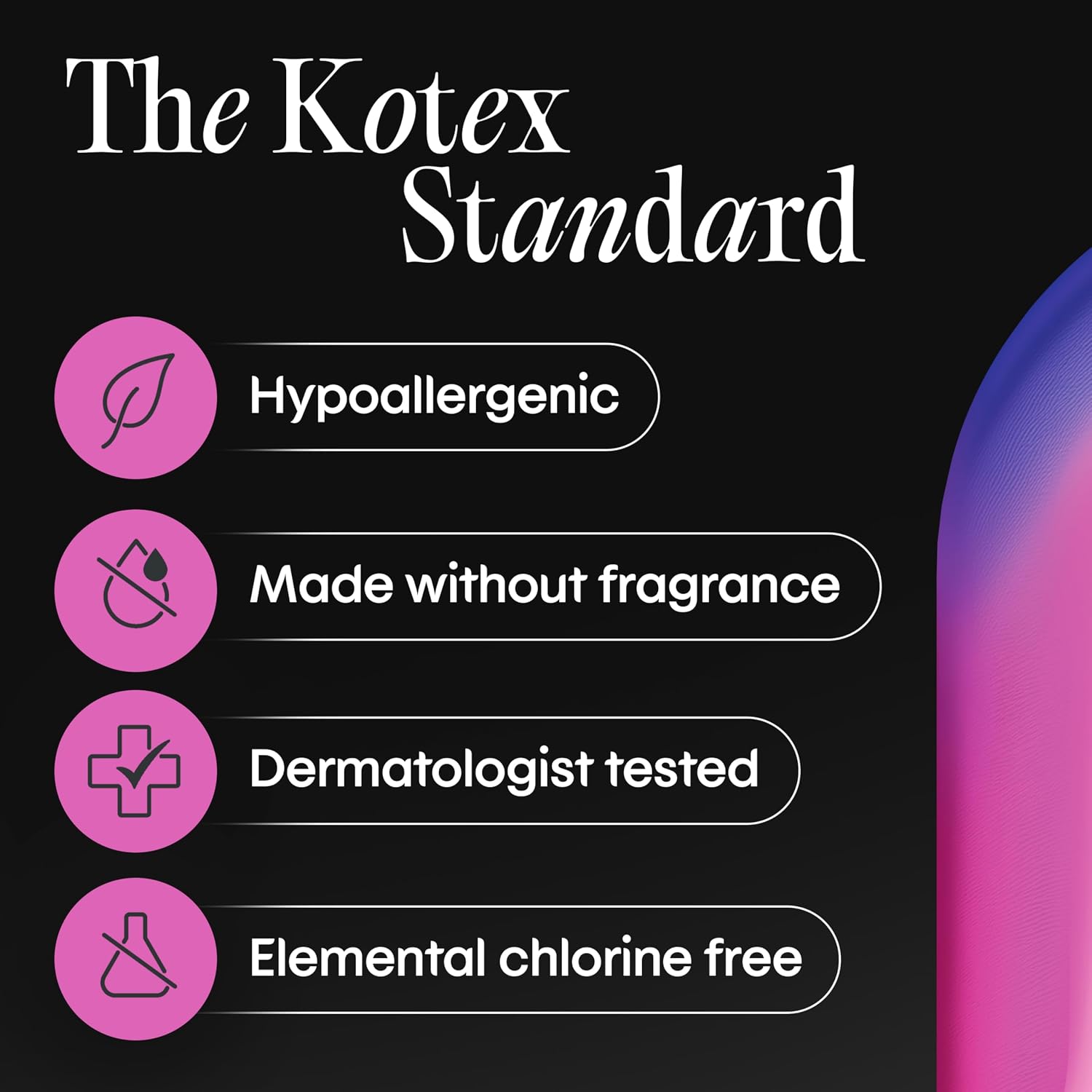 Kotex Wrapped Liners, Light Absorbency, Extra Coverage, 34 Count