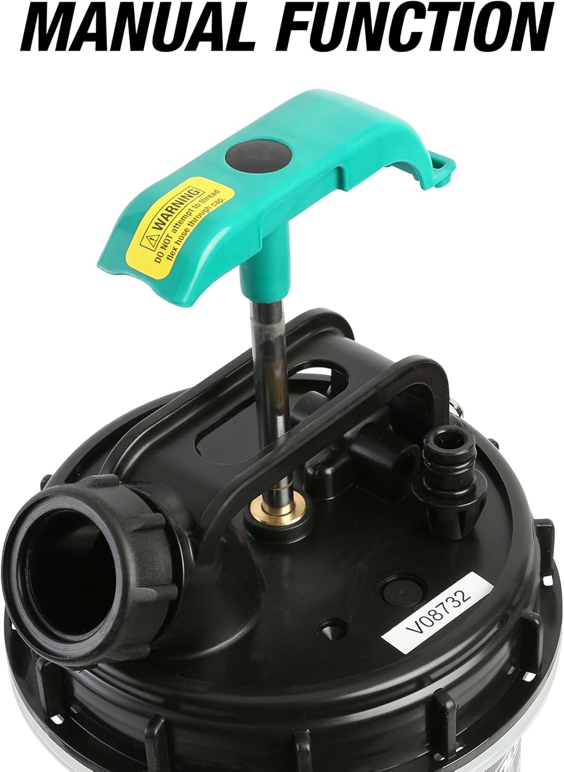 OEMTOOLS 24389 Manual Fluid Extractor Pump, 5.3L Oil Extractor, 5-Foot Hose
