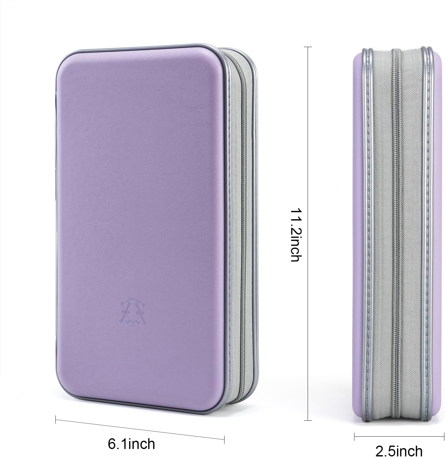 alavisxf xx CD Case, 96 Capacity Hard Plastic Organizer Wallet for Car