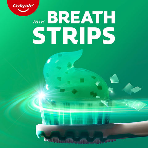 Colgate MaxFresh Fluoride Toothpaste, Clean Mint, 4 Pack, 6.3 oz