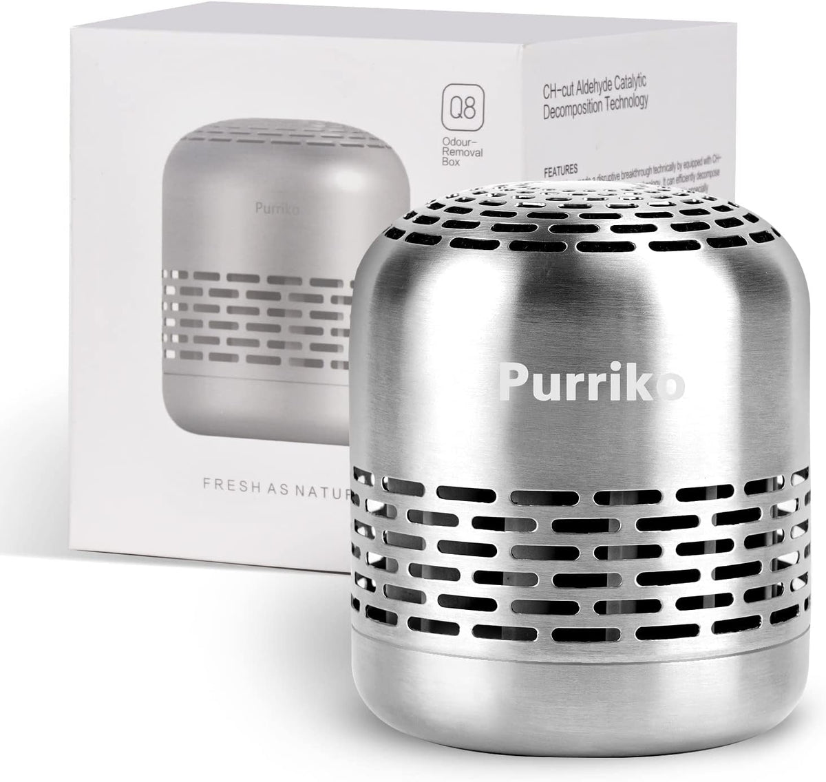 Purriko Refrigerator Deodorizer,Long-Lasting Fridge Odor Eliminator
