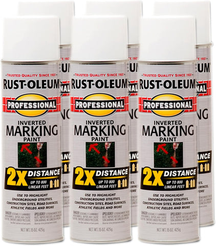 Rust-Oleum Professional 2X Inverted Marking Red-Orange Spray Paint