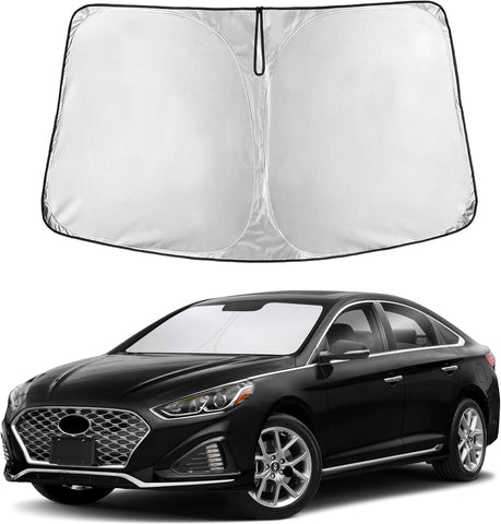EcoNour Windshield Sunshade Compatible for Hyundai Sonata 2015-2018 2019
