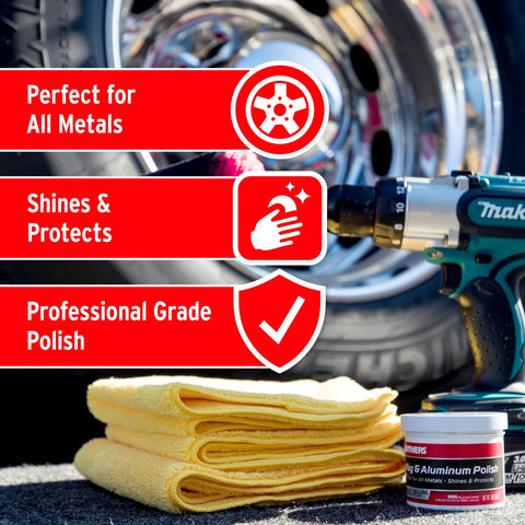 Mothers Mag & Aluminum Polish, 5 oz. (05100)