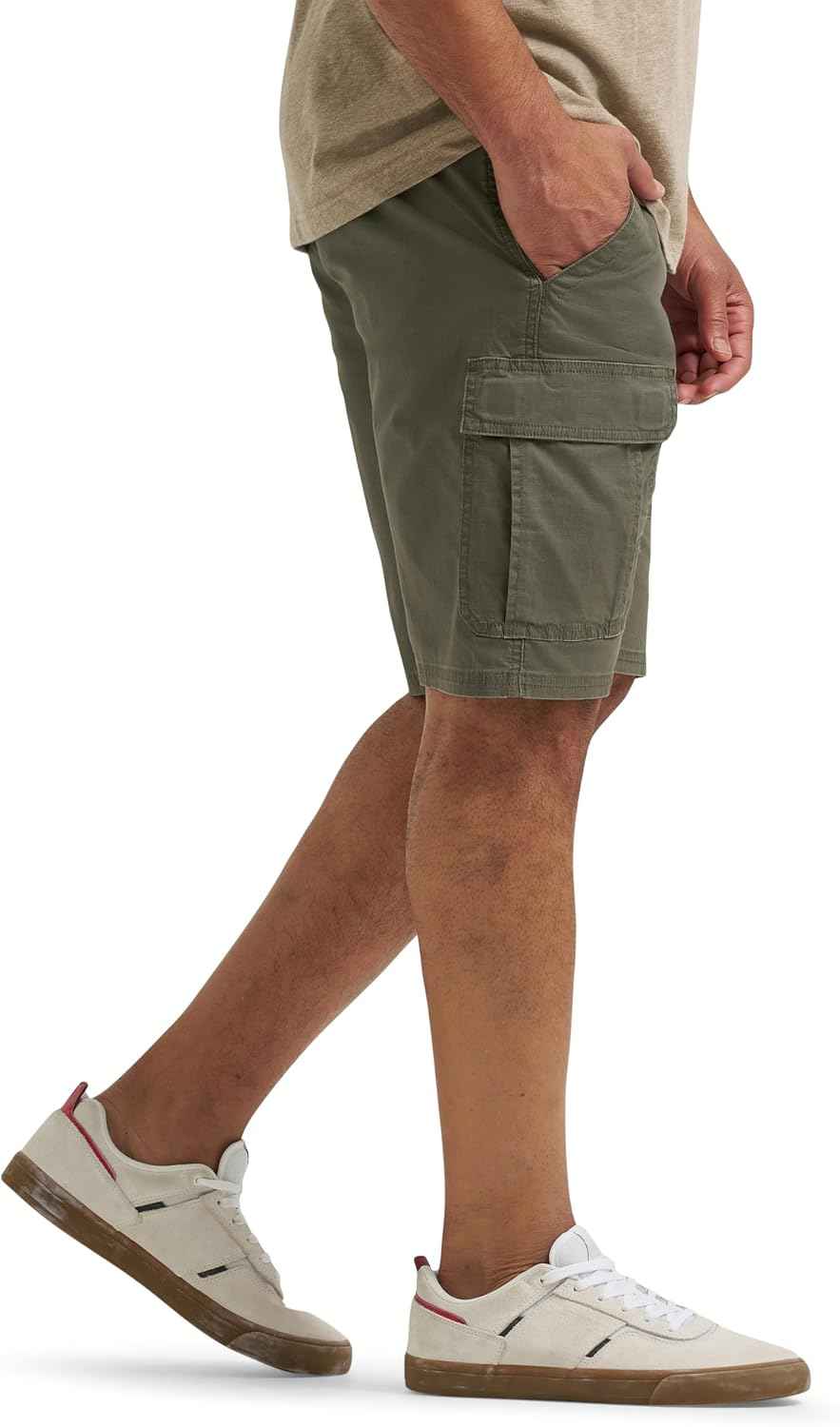 Wrangler Authentics Men's Classic Cargo Stretch Short
