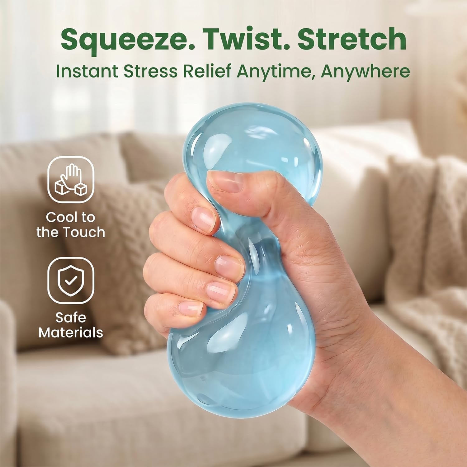 Cheese Squishy Toy, Slow-Rising Cheese Squishy Squeeze Block, Stress Balls for Adults, Stress & Anxiety Relief Fidget Gift,Stress-Relief Set for the Office and Classroom (Colorful 10PCS)