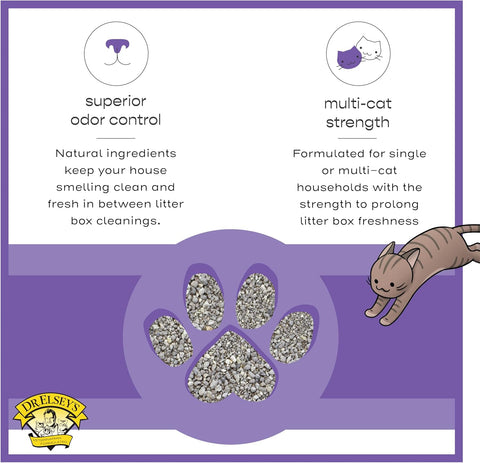 Dr. Elsey's Clean Tracks Clumping Clay Cat Litter 18 lb. Bag
