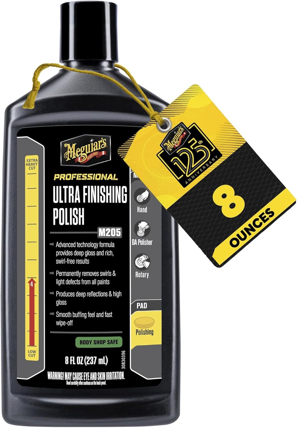 Meguiar's Professional M205 Ultra Finishing Polish Mirror Glaze, 8oz