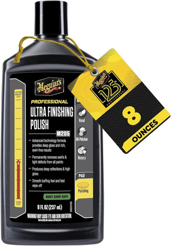 Meguiar's Professional M205 Ultra Finishing Polish Mirror Glaze, 8oz