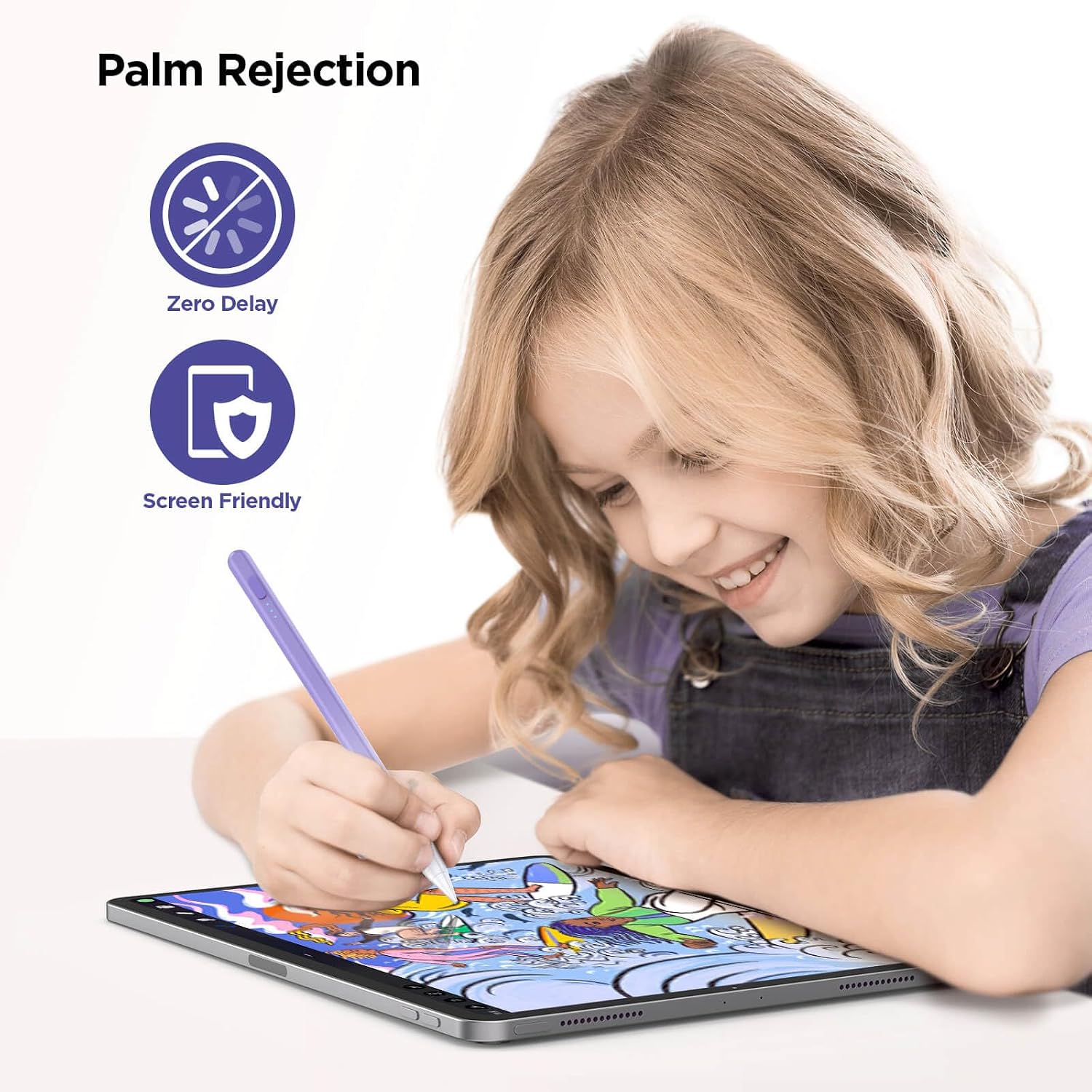 DEGGE Stylus Pen for iPad 2018-2026, 15Mins Fast Charge for Apple Pencil