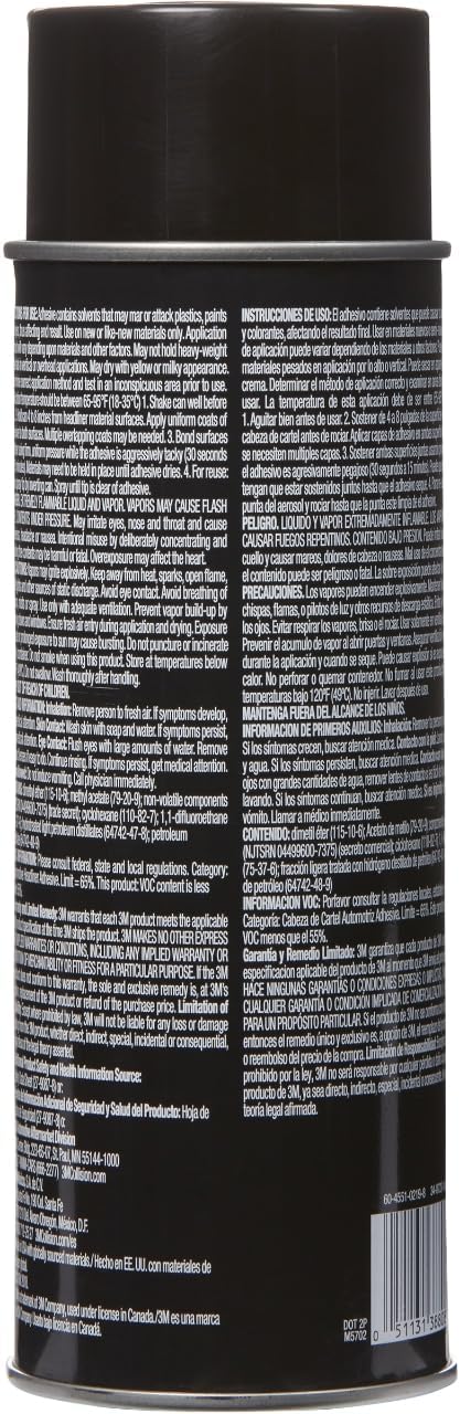 3M Headliner & Fabric Adhesive, 18.1 oz.,