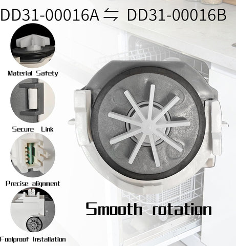 DD31-00016A Drainage Motor Compatible with Samsung Dishwashers