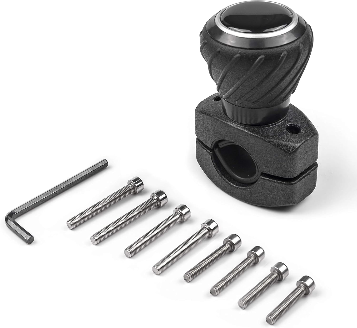 Deluxe Steering Wheel Power Handle Spinner Knob - Universal Steering Wheel Fit for Cars, Trucks, Tractors, Mowers, Forklifts, etc