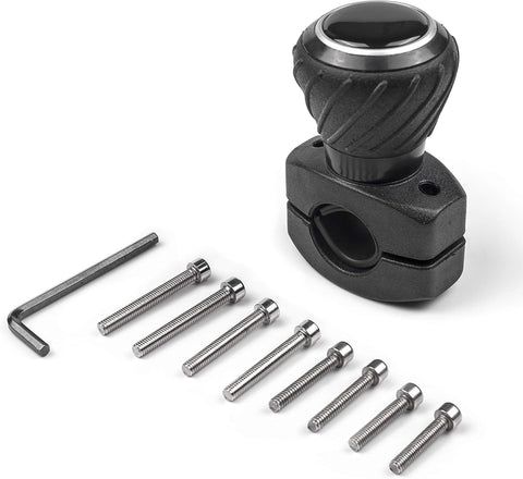 Deluxe Steering Wheel Power Handle Spinner Knob - Universal Steering Wheel Fit for Cars, Trucks, Tractors, Mowers, Forklifts, etc