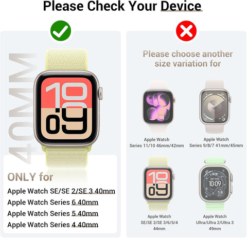 Tensea 3PCS for Apple Watch Screen Protector Case 40mm SE 3/SE 2/SE/6/5/4