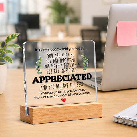 Thank You & Appreciation Gifts Bulk for Coworkers Friends, Set of 2