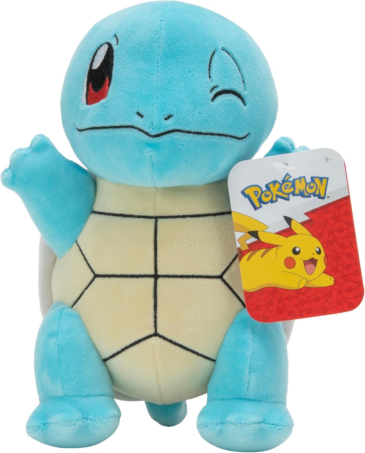 Pokemon Squirtle Plush - 8-Inch Pokemon Plush - Authentic Details - Toys for Kids