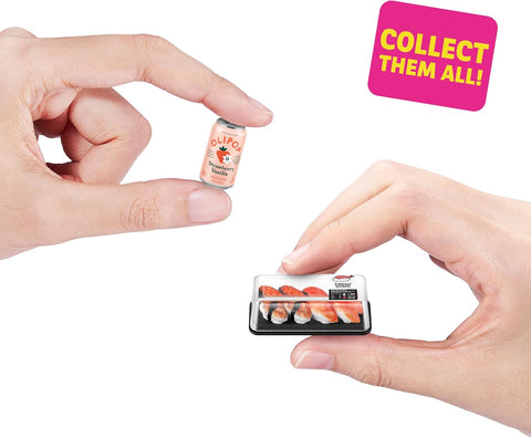 Mini Brands Fill The Fridge Mini Minis Series 1 by ZURU, Collectible Miniature Toy, (2 Capsules)