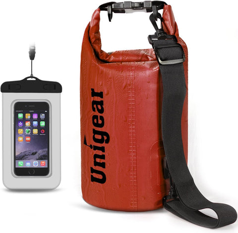 Unigear Floating Waterproof Dry Bag for Kayaking, 2L/5L/10L/20L/30L/40L