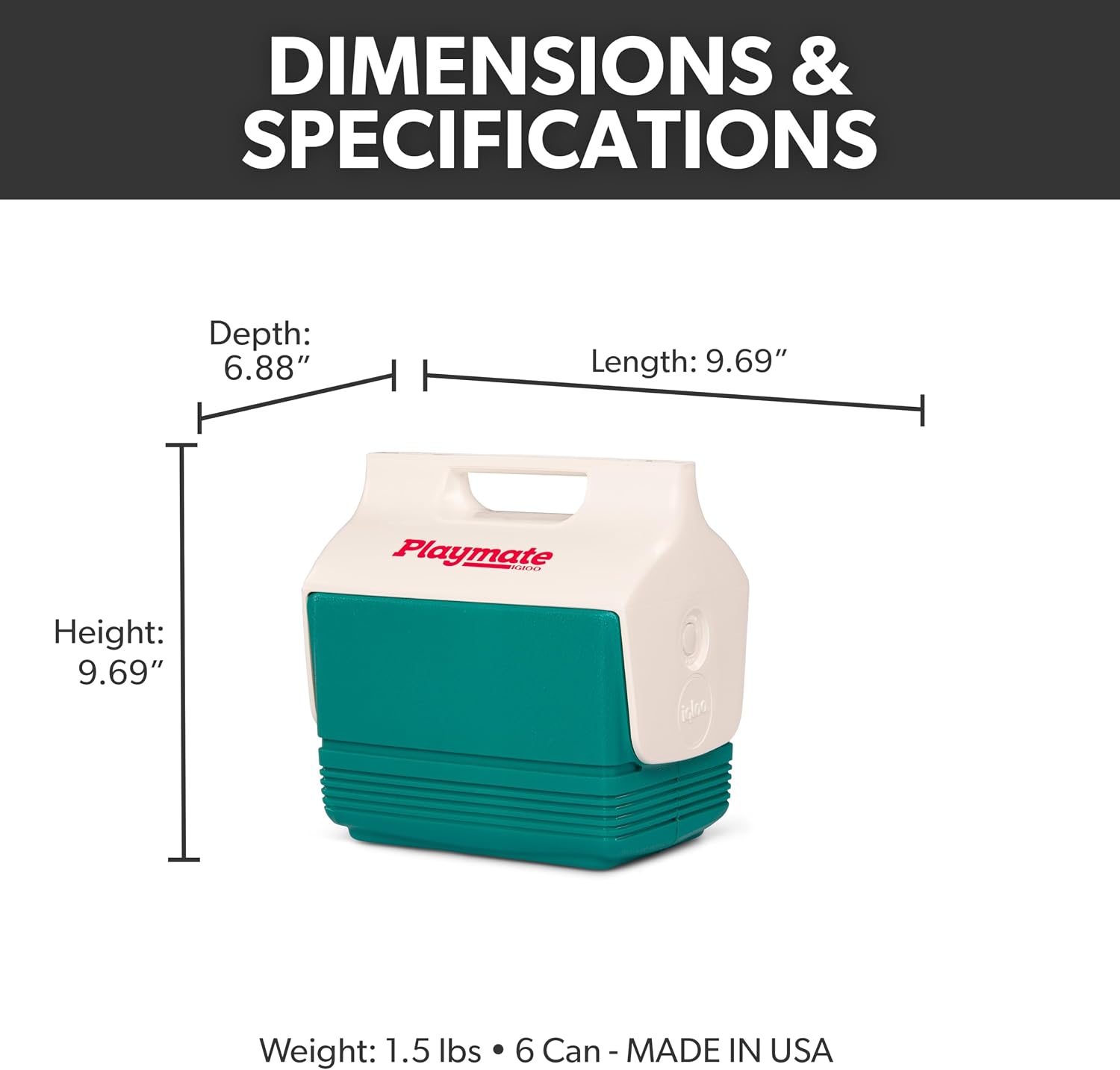 Igloo Classic Playmate Coolers | Insulated Hard Shell Cooler Chest